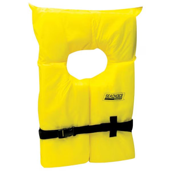 Xl Life Vest Yellow, Seachoice, Mfr#: 86080